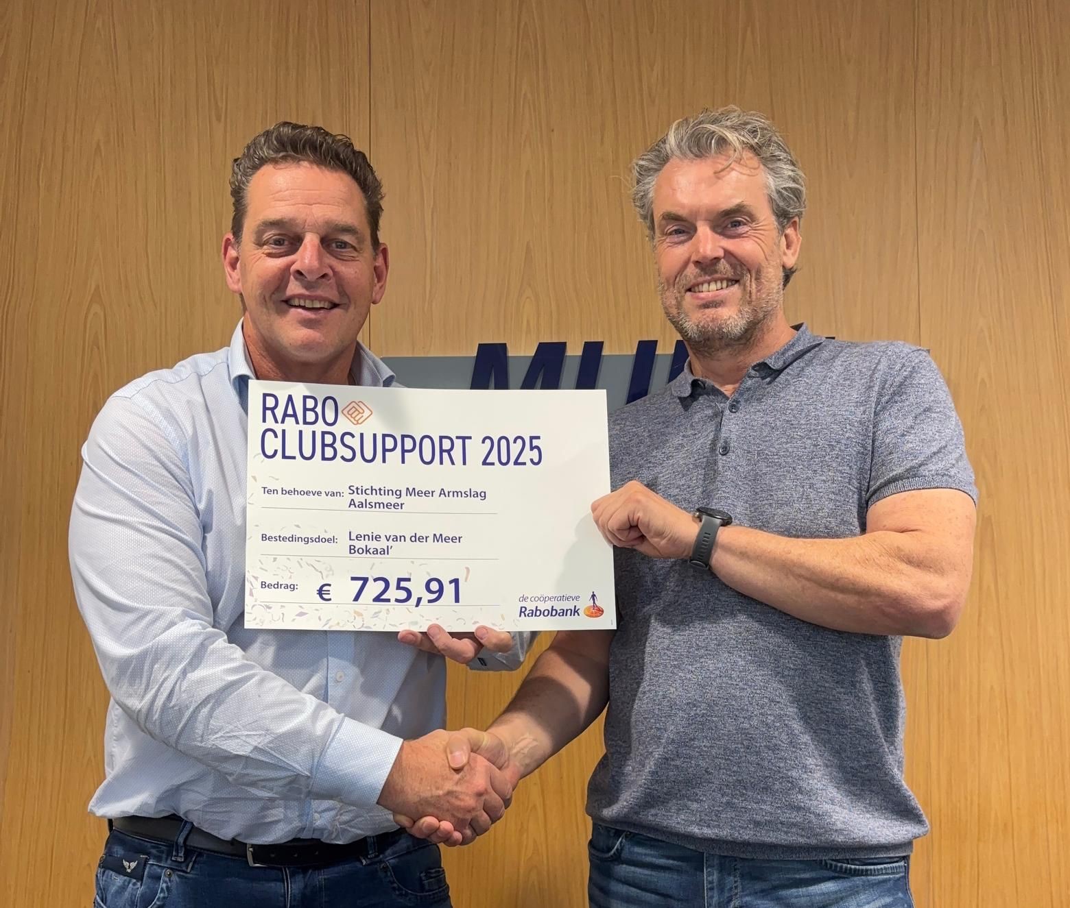 Rabo clubsupport uitreiking SMA – website
